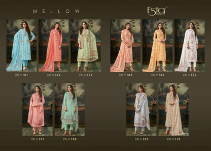 Mellow Esta Designs Pant Style Suits Exporter