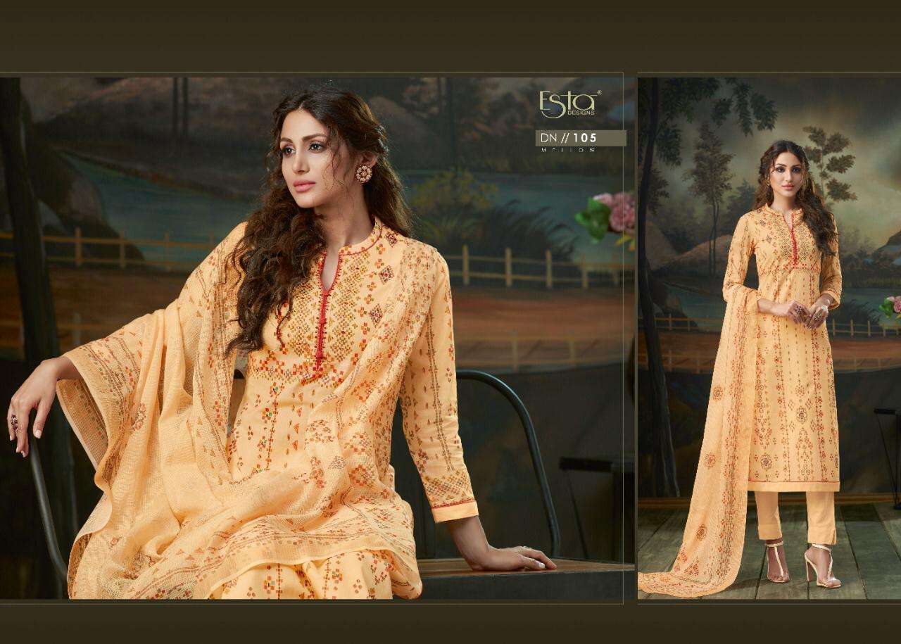 Mellow Esta Designs Pant Style Suits Exporter