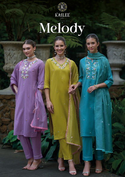 Melody Kailee Fashion Readymade Cotton Pant Suits Supplier Gujarat