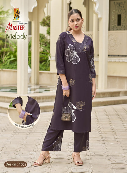 Melody Master Rayon 22Kg Co Ord Set Supplier