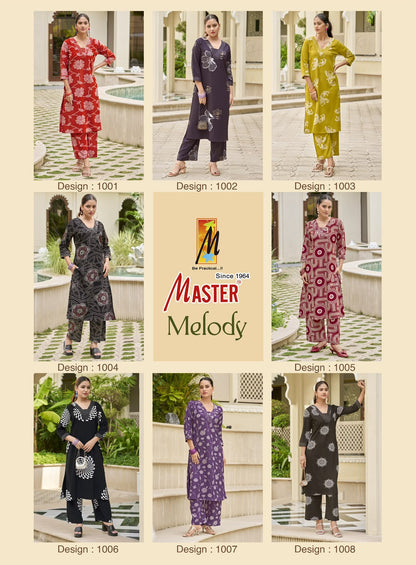 Melody Master Rayon 22Kg Co Ord Set Supplier