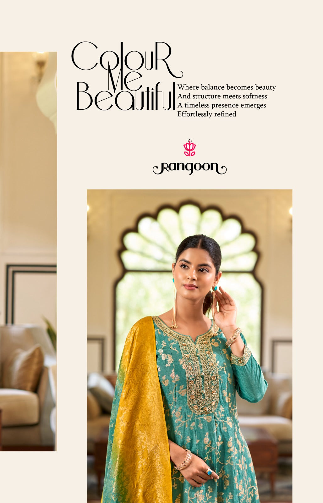 Melody Rangoon Russian Readymade Anarkali Suits Manufacturer