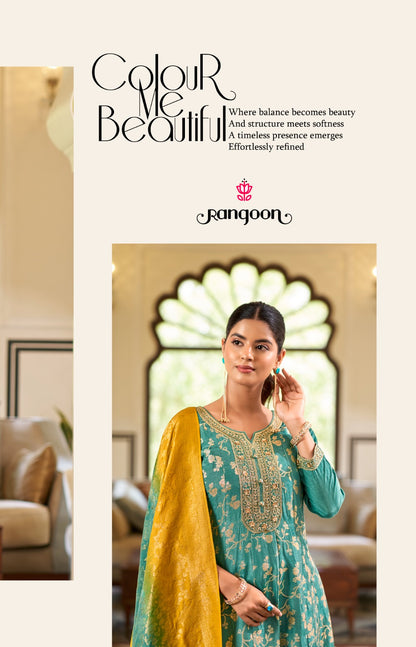 Melody Rangoon Russian Readymade Anarkali Suits Manufacturer
