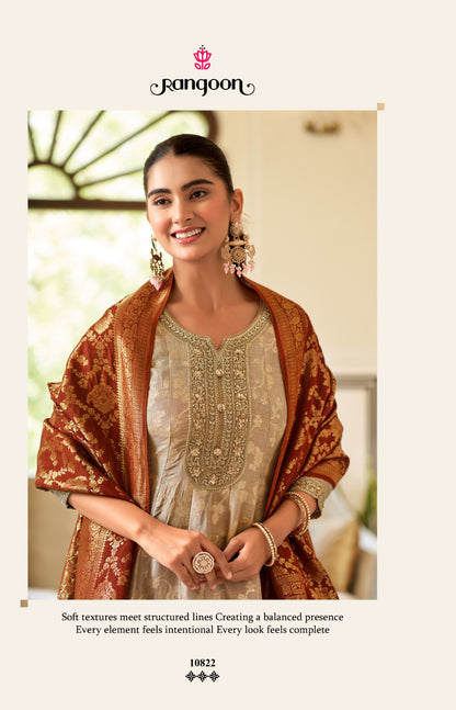 Melody Rangoon Russian Readymade Anarkali Suits Manufacturer