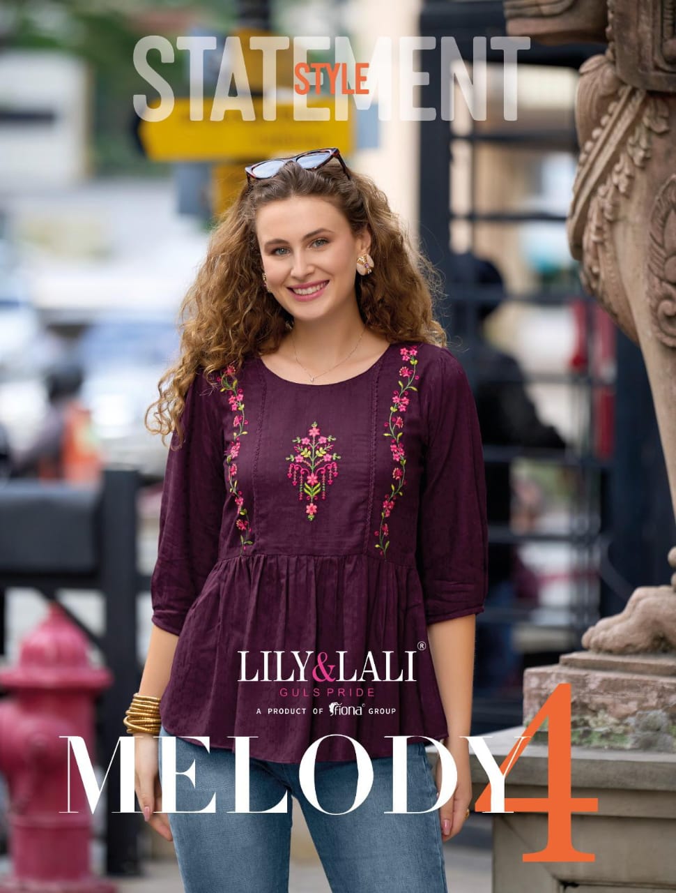 Melody Vol 4 Lily Lali Viscose Rayon Stylish Tops