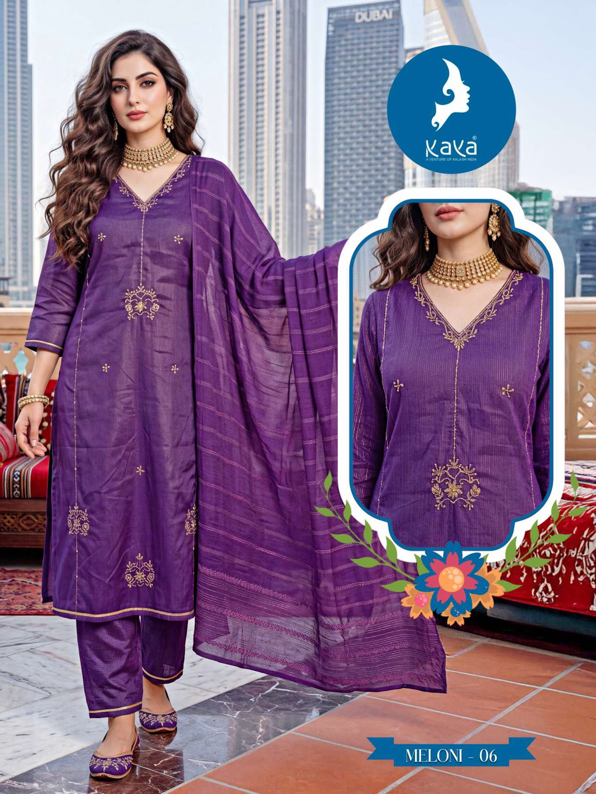 Meloni Kaya Shimmer Readymade Pant Style Suits Manufacturer Gujarat