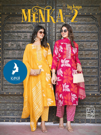 Menka 2 Kaya Capsule Readymade Pant Style Suits Wholesale Rate