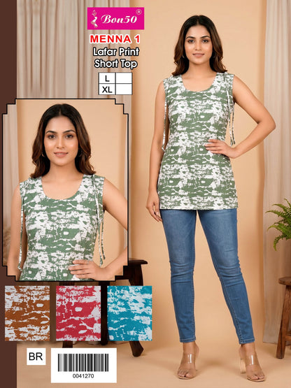 Menna Bon50 Fancy Tops Exporter India