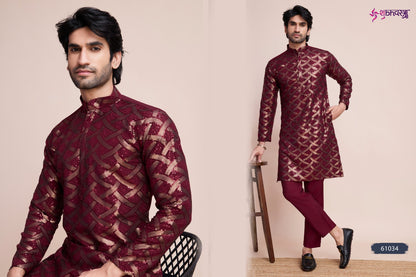 Mens Tradition Shubhvastra Silk Mens Kurta Manufacturer Ahmedabad