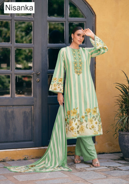 Meraki Nisanka Pure Jam Karachi Salwar Suits Wholesale Price
