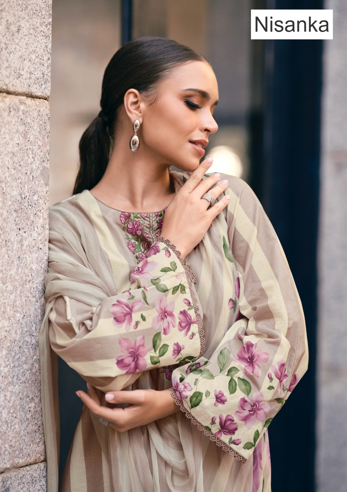 Meraki Nisanka Pure Jam Karachi Salwar Suits Wholesale Price