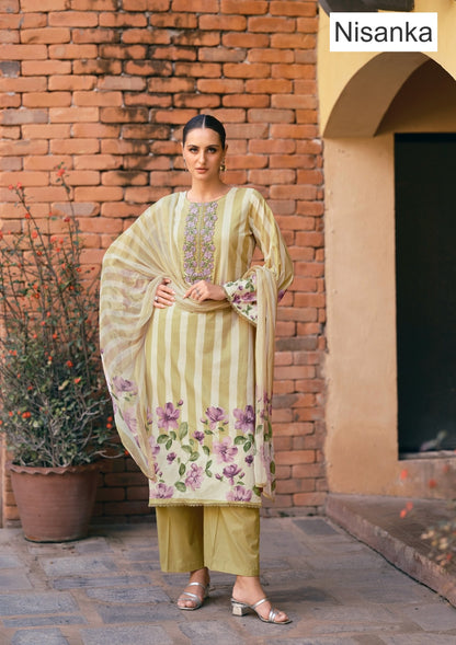 Meraki Nisanka Pure Jam Karachi Salwar Suits Wholesale Price