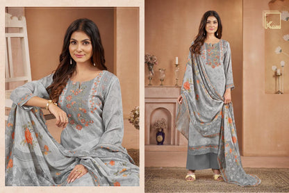 Merra K Cube Viscose Chinon Plazzo Style Suits Wholesaler Gujarat
