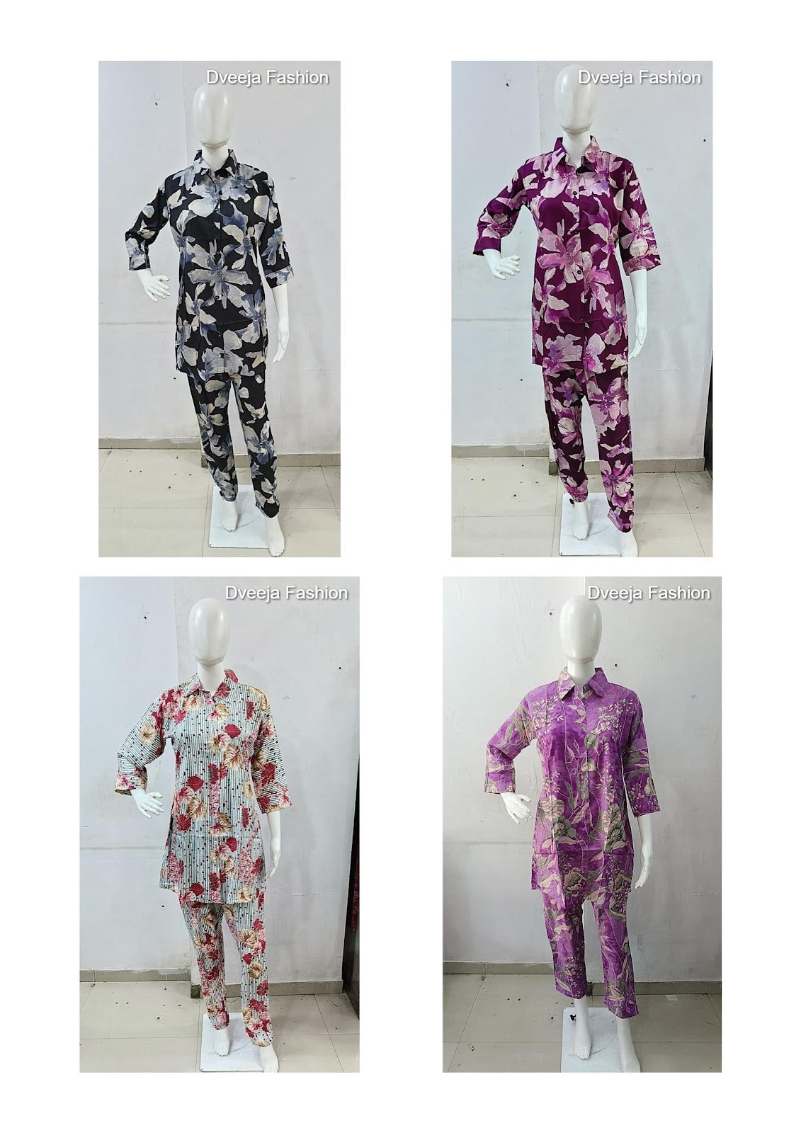 Metro Series Dveeja Fashion Reyon Co Ord Set Wholesale Rate