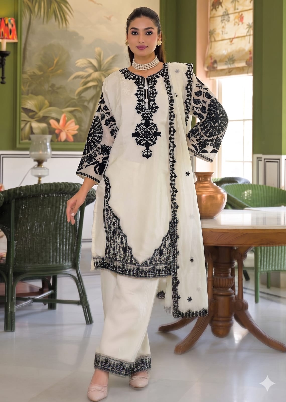 Mevika Afsana Fandy Pakistani Readymade Suits Wholesale Price