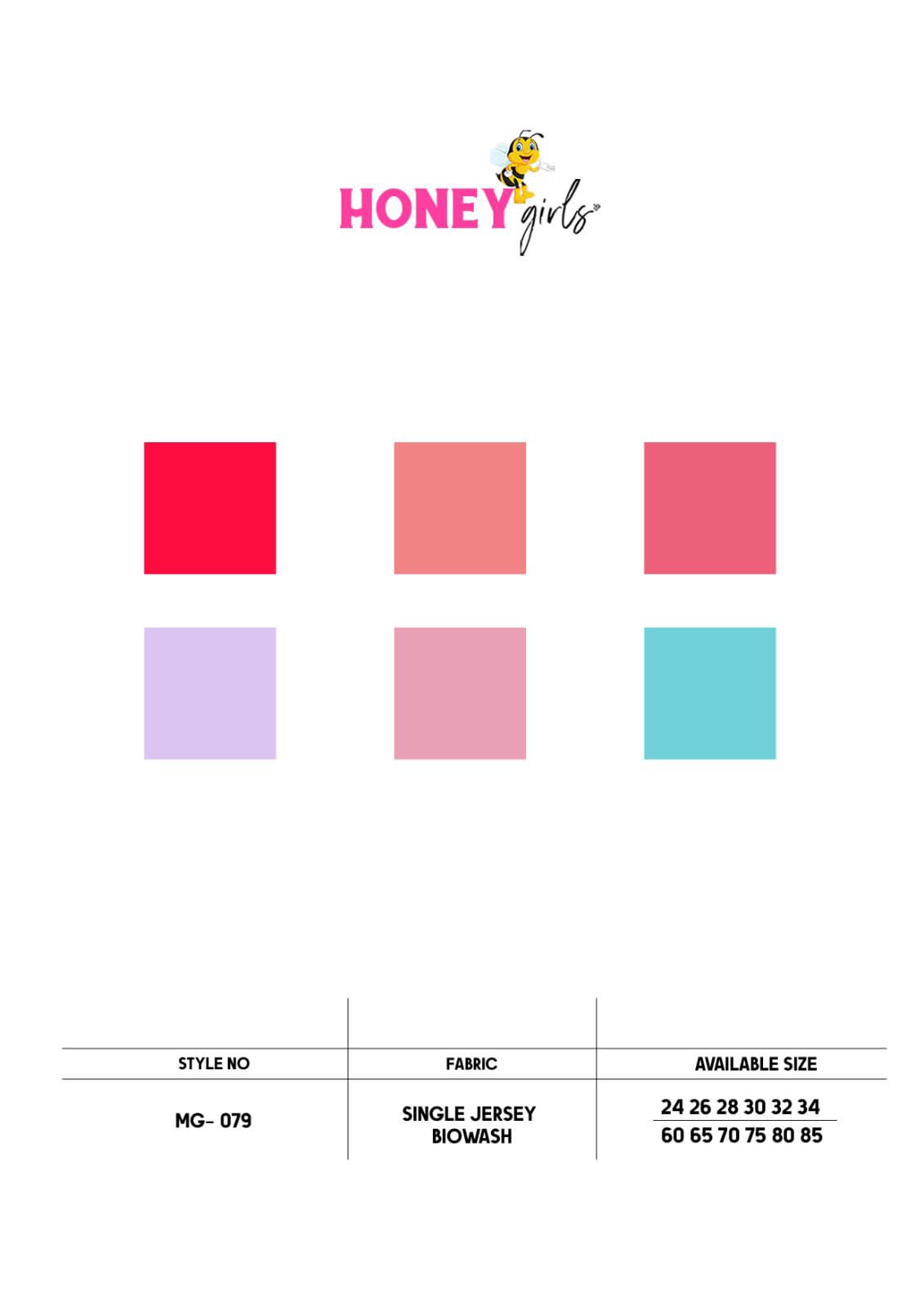 Mg-079 Honey Cotton Biowashed Girls Pant Set Exporter Ahmedabad