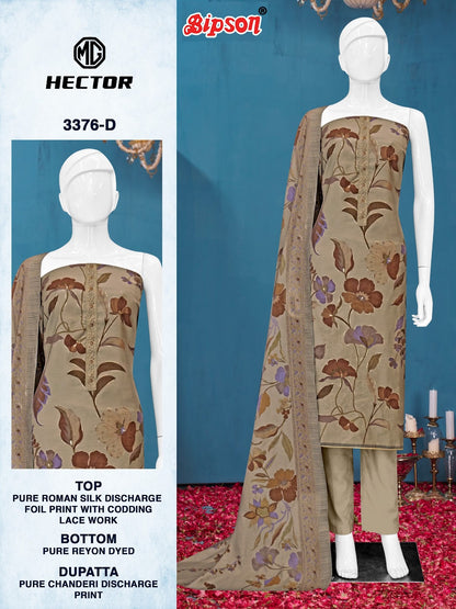 Mg Hector 3376 Bipson Prints Roman Silk Pant Style Suits Manufacturer