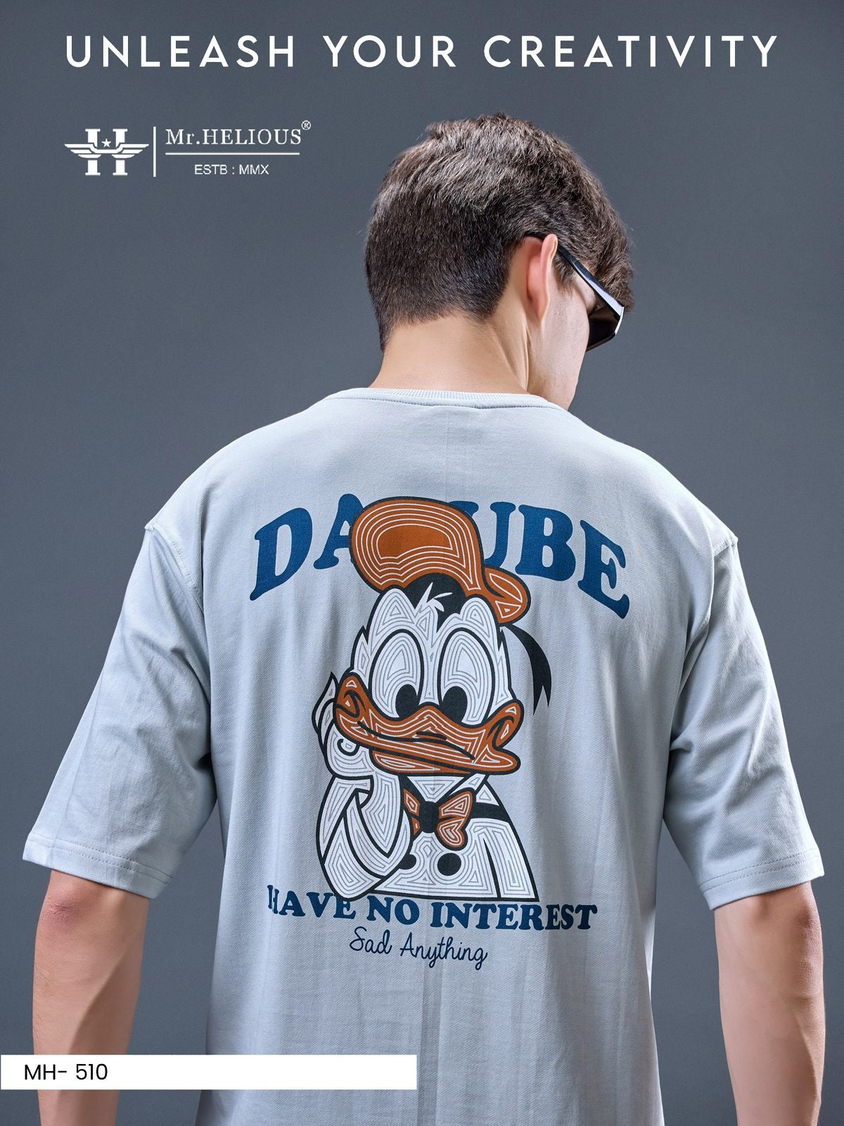 Mh 510 Mr. Helious Looper Mens Tshirts Wholesaler Ahmedabad