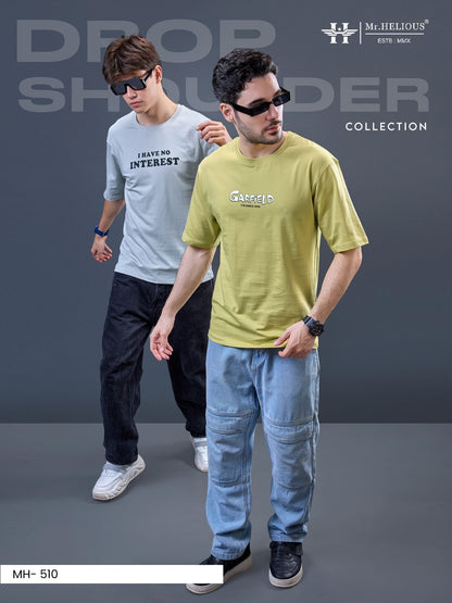 Mh 510 Mr. Helious Looper Mens Tshirts Wholesaler Ahmedabad
