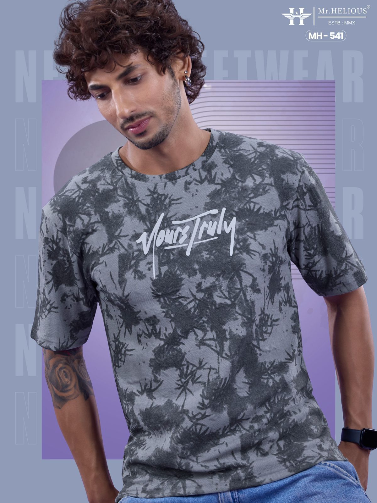 Mh 541 Mr. Helious Mens Tshirts Wholesaler