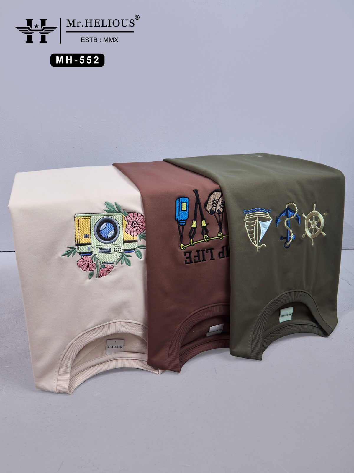 Mh 552 Mr. Helious Looper Mens Tshirts Manufacturer India