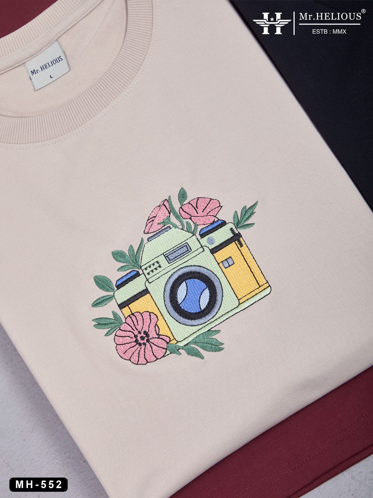 Mh 552 Mr. Helious Looper Mens Tshirts Manufacturer India