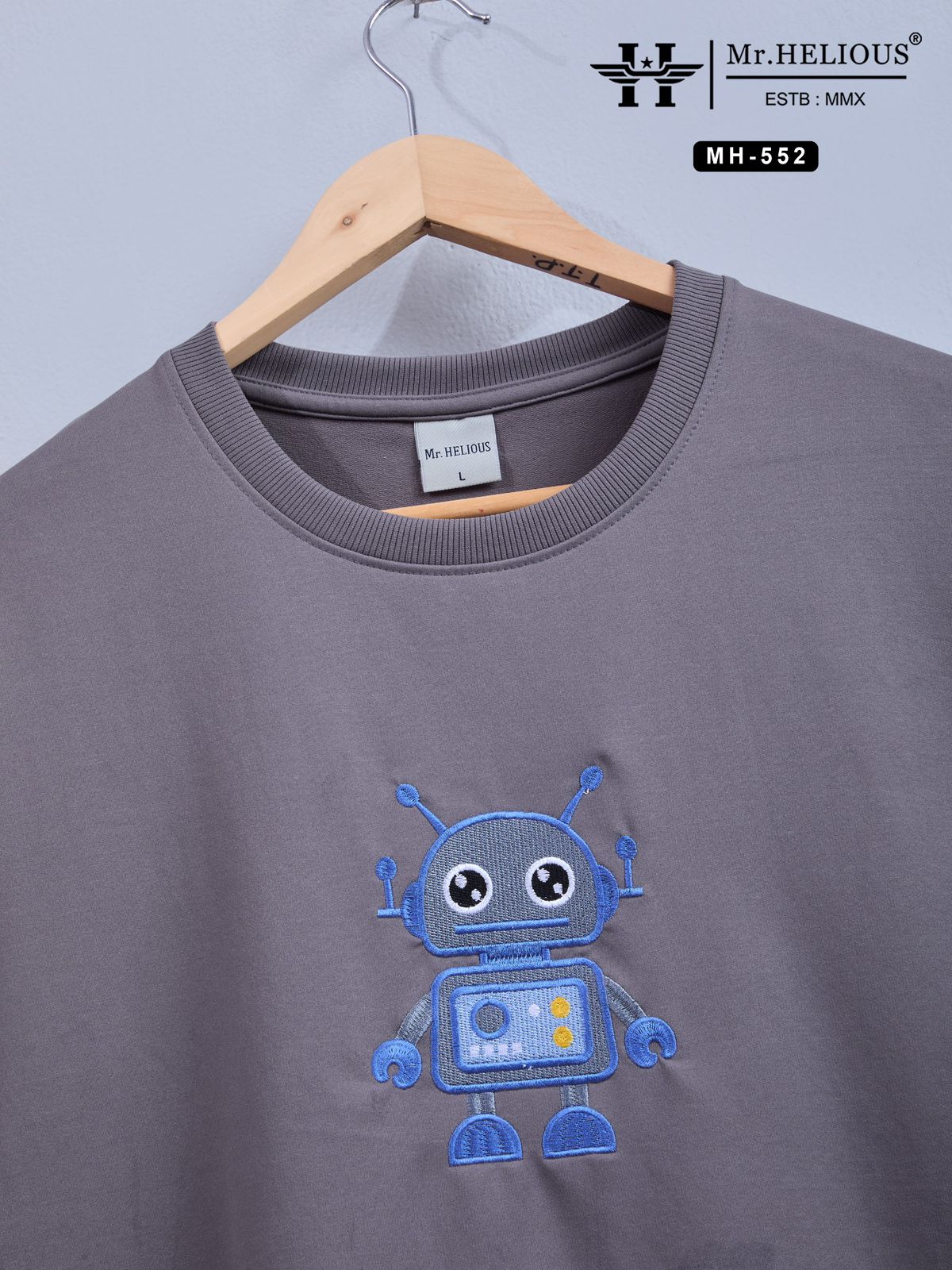 Mh 552 Mr. Helious Looper Mens Tshirts Manufacturer India