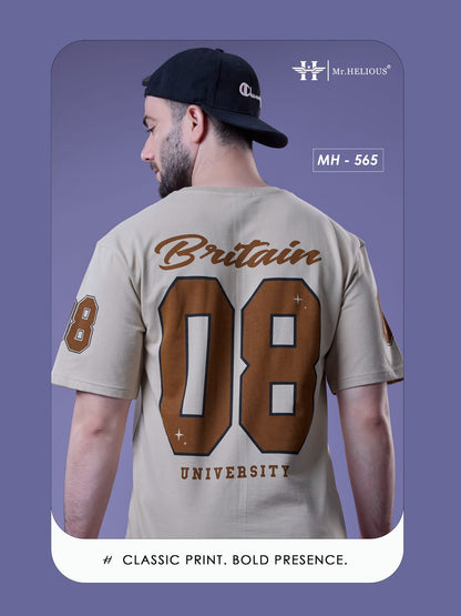 Mh 565 Mr. Helious Cotton Looper Mens Tshirts Supplier India