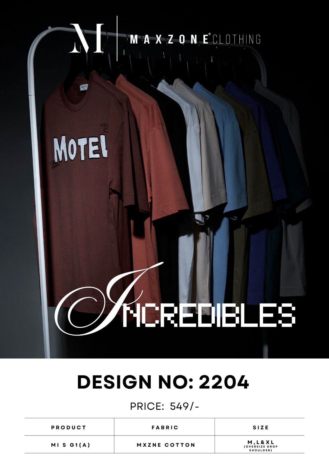 Mi S G1 A Oversize Maxzone Clothing Cotton Mens Tshirts Supplier Ahmedabad