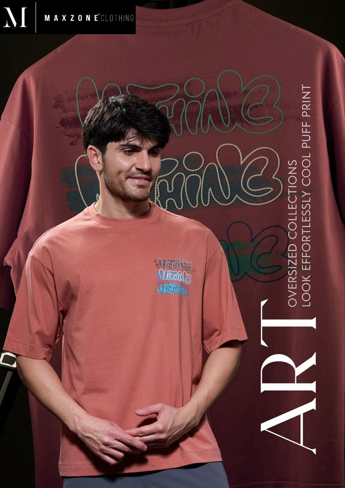 Mi S G1 A Oversize Maxzone Clothing Cotton Mens Tshirts Supplier Ahmedabad