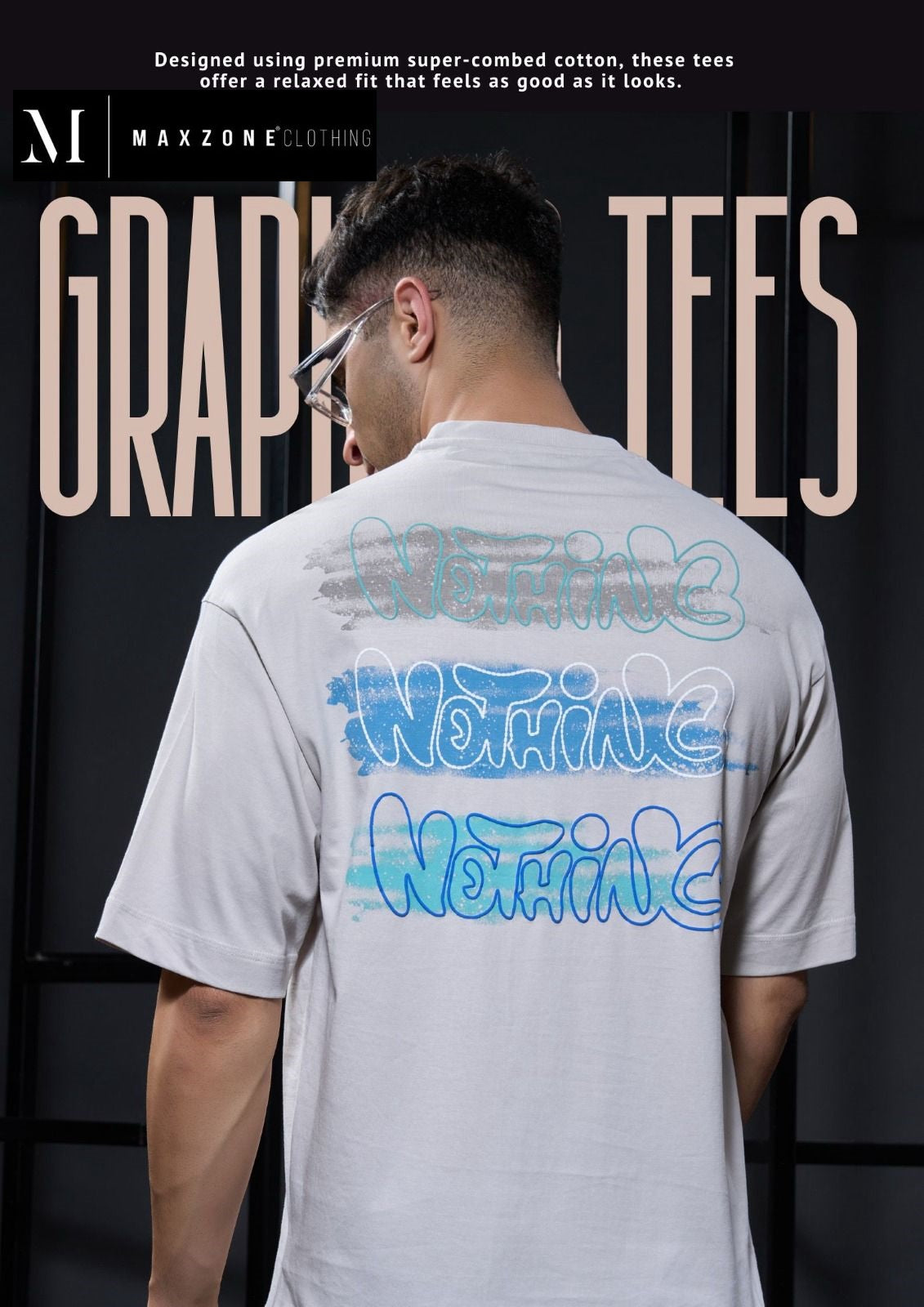 Mi S G1 A Oversize Maxzone Clothing Cotton Mens Tshirts Supplier Ahmedabad