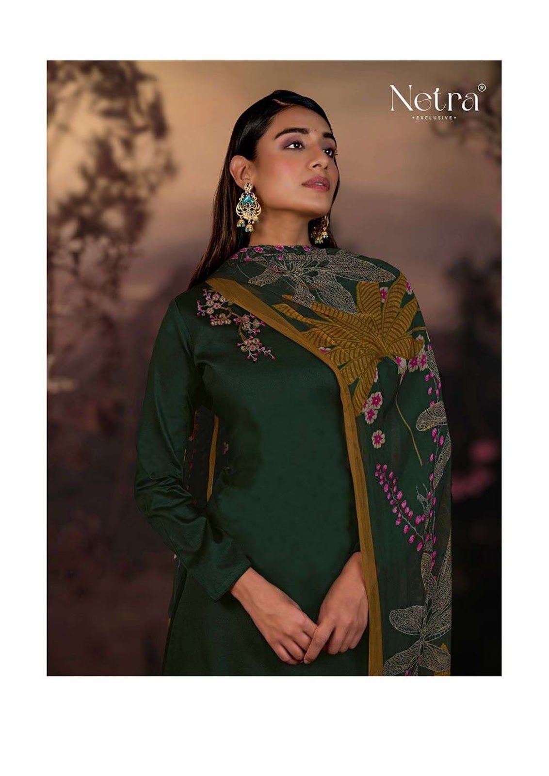 Mia Netra Premium Cotton Pant Style Suits Wholesaler Ahmedabad