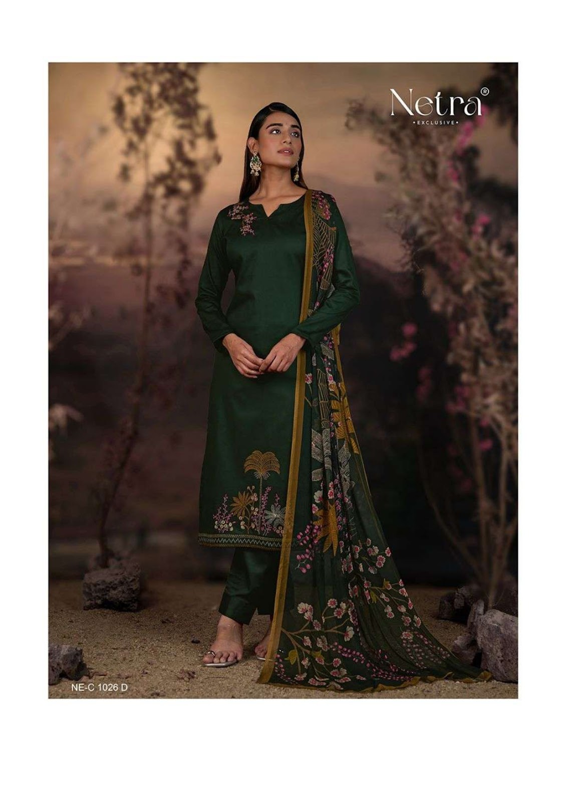 Mia Netra Premium Cotton Pant Style Suits Wholesaler Ahmedabad
