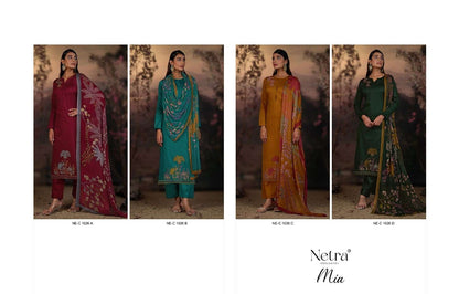 Mia Netra Premium Cotton Pant Style Suits Wholesaler Ahmedabad
