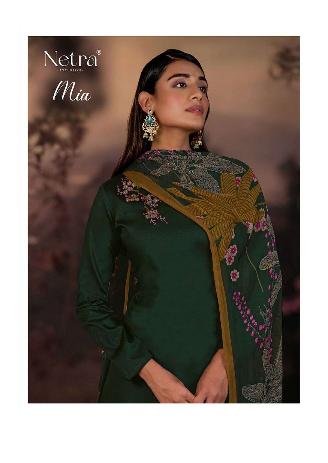 Mia Netra Premium Cotton Pant Style Suits Wholesaler Ahmedabad
