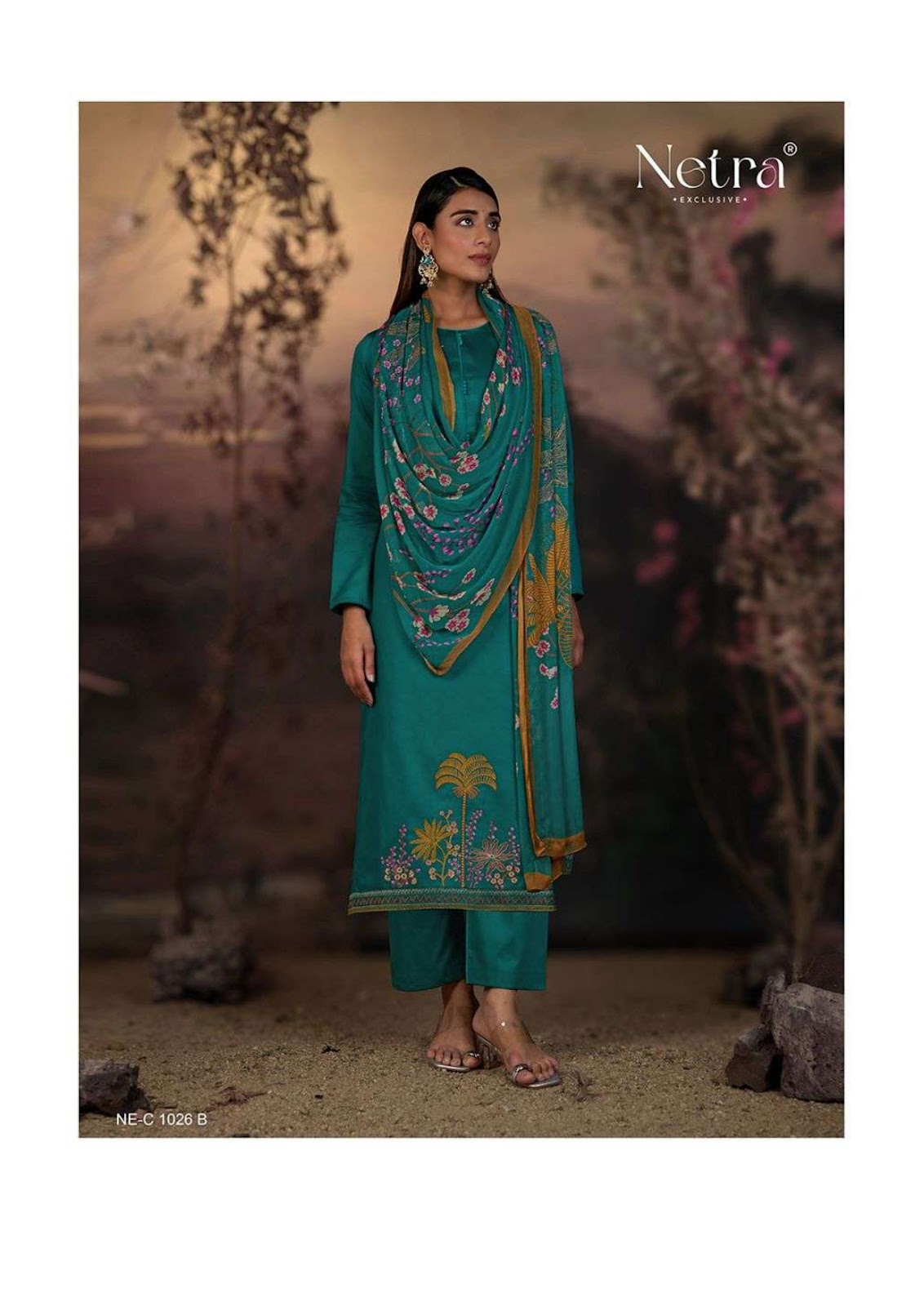 Mia Netra Premium Cotton Pant Style Suits Wholesaler Ahmedabad