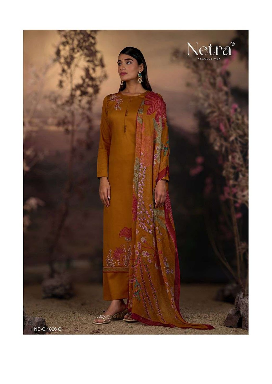 Mia Netra Premium Cotton Pant Style Suits Wholesaler Ahmedabad
