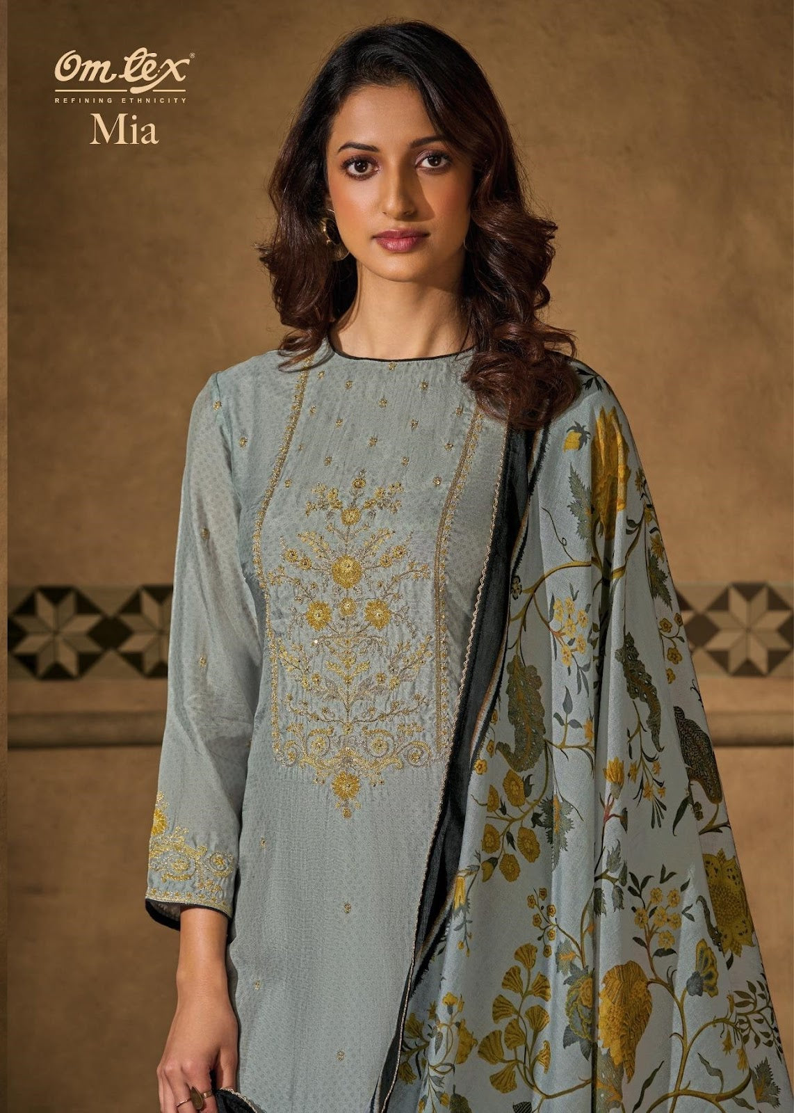 Mia Omtex Silk Pant Style Suits Supplier Gujarat