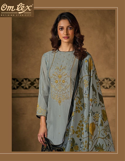 Mia Omtex Silk Pant Style Suits Supplier Gujarat