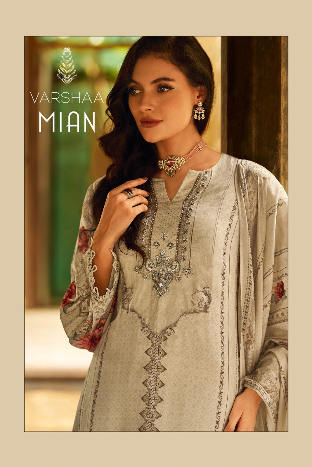 Mian Varshaa Modal Satin Plazzo Style Suits Exporter Gujarat