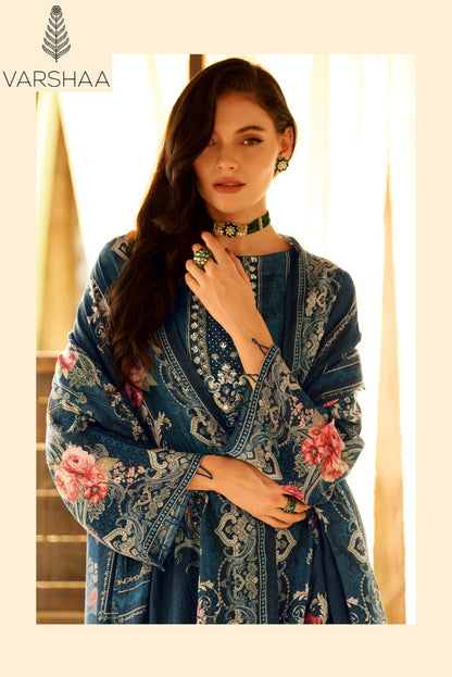 Mian Varshaa Modal Satin Plazzo Style Suits Exporter Gujarat