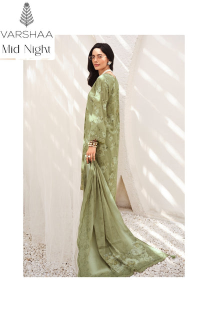 Mid Night Varshaa Cotton Linen Pant Style Suits Wholesaler Gujarat