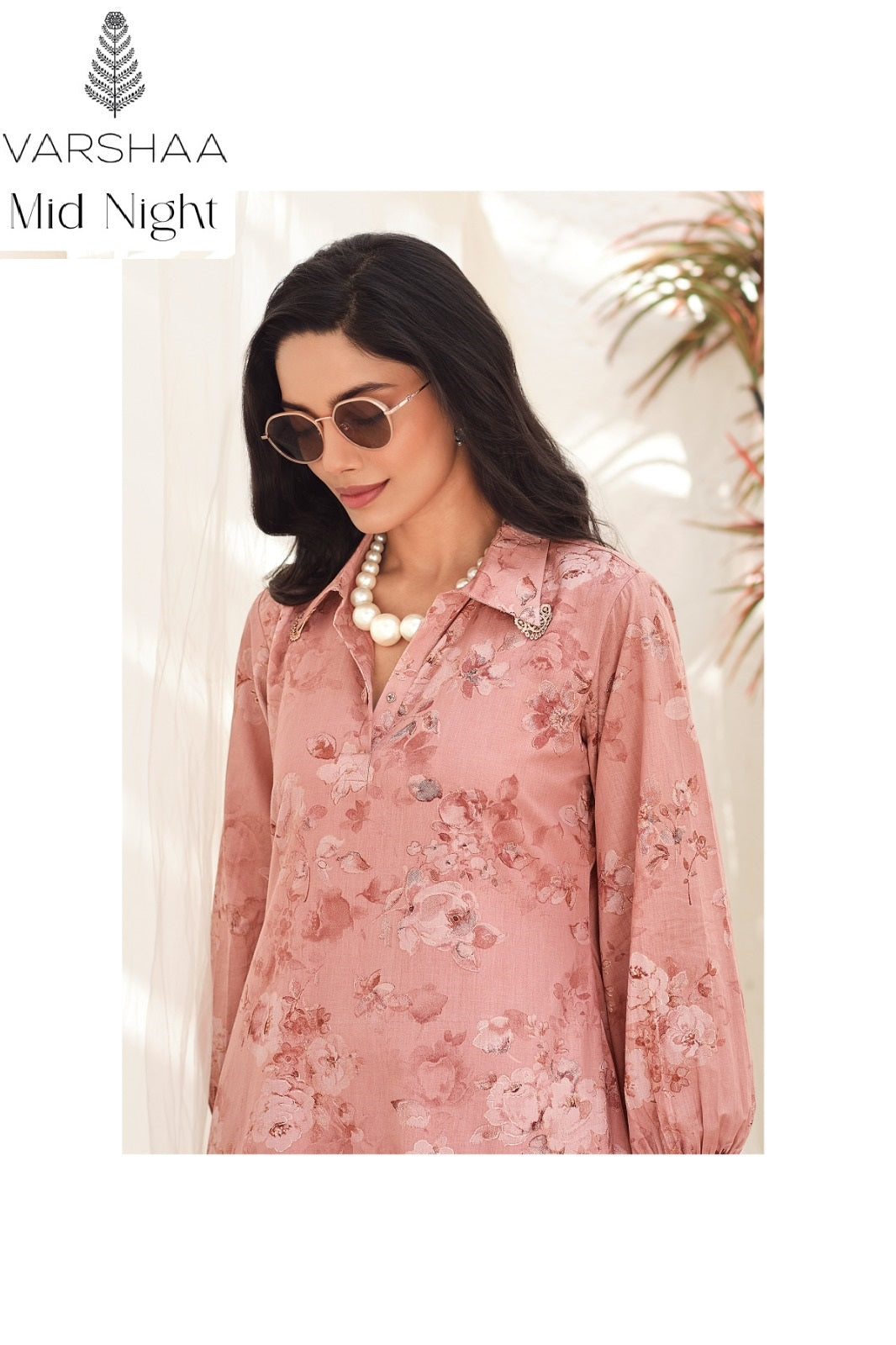 Mid Night Varshaa Cotton Linen Pant Style Suits Wholesaler Gujarat