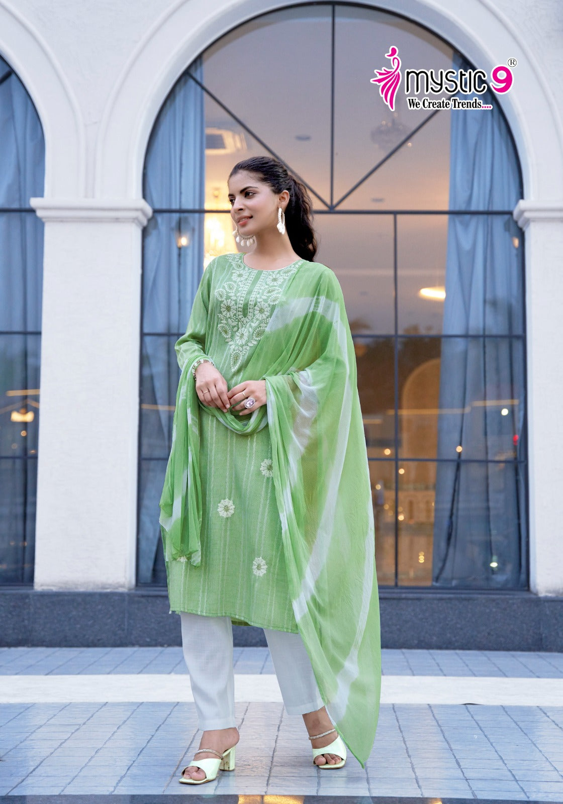 Mihika Vol 1 Mystic 9 Capsule Readymade Pant Style Suits Exporter Ahmedabad