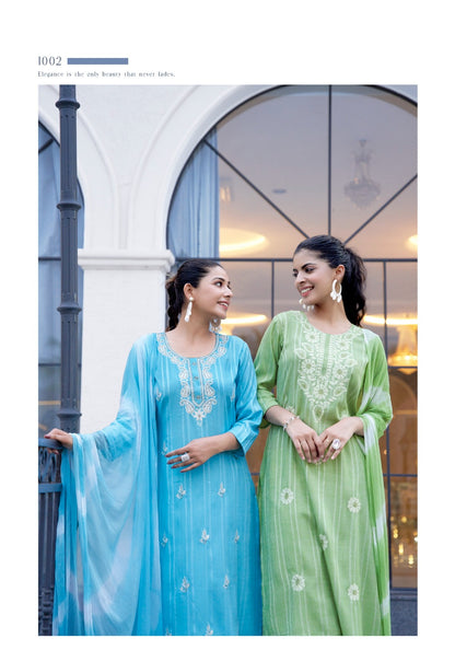 Mihika Vol 1 Mystic 9 Capsule Readymade Pant Style Suits Exporter Ahmedabad