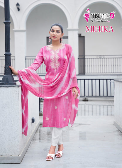 Mihika Vol 2 Mystic 9 Capsule Readymade Pant Style Suits Exporter