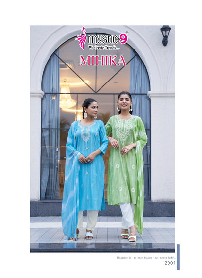Mihika Vol 2 Mystic 9 Capsule Readymade Pant Style Suits Exporter
