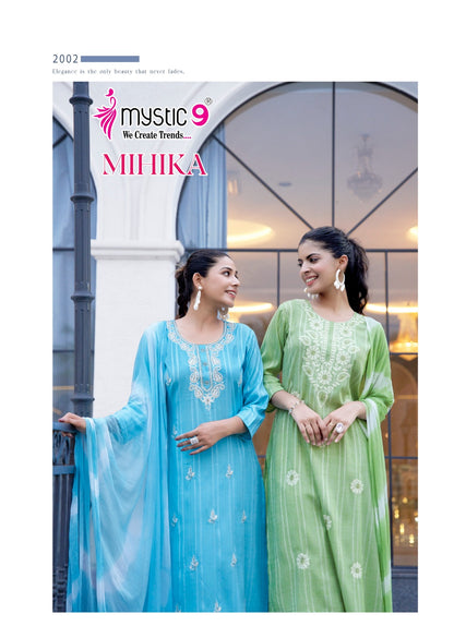 Mihika Vol 2 Mystic 9 Capsule Readymade Pant Style Suits Exporter