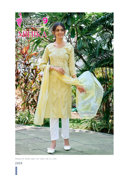 Mihika Vol 2 Mystic 9 Capsule Readymade Pant Style Suits Exporter