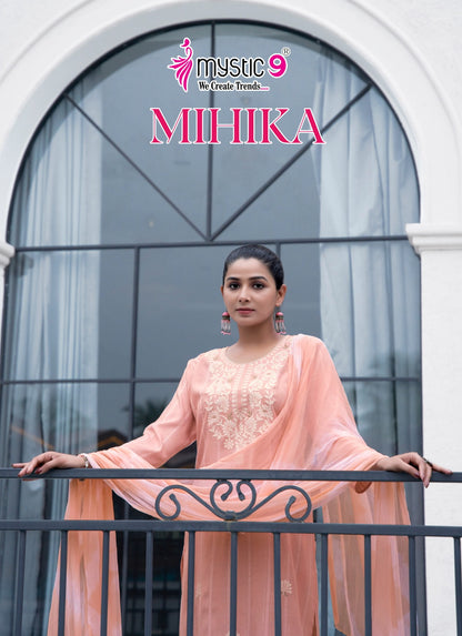 Mihika Vol 2 Mystic 9 Capsule Readymade Pant Style Suits Exporter